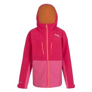 Regatta Childrens/Kids Highton V Full Zip Hoodie / Pink Potion/Flamingo Pink